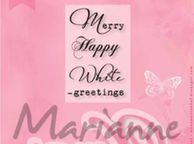 main image for ad ELINE'S CHRISTMAS Die &amp; Stamp set by Marianne Designs Collectables