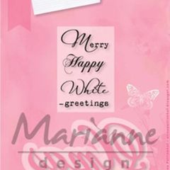 ELINE'S CHRISTMAS Die & Stamp set by Marianne Designs Collectables
