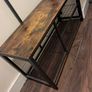 Walnut coat & shoe stand Image 3