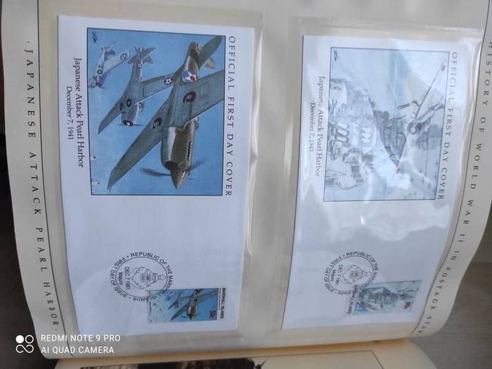 The History of World War II in the postage stamps