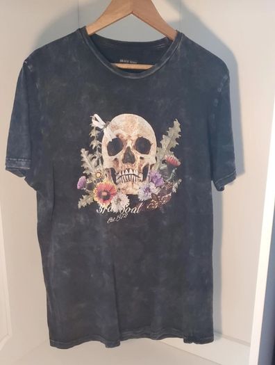 Skull T-Shirt Adult Halloween
