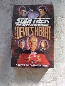 Star Trek The Next Generation The Devil's Heart by Carmen Carter (Hardback)
