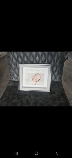 Christening Photo Frame