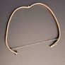 Vintage Gold Plated 2 Coloured 4 Stone Bangle With Safety Chain - Open To Offers!! Image 9