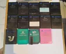 Playstation memory cards