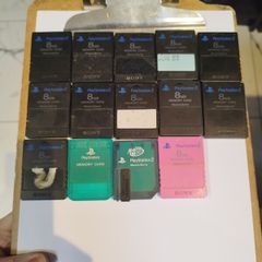 Playstation memory cards