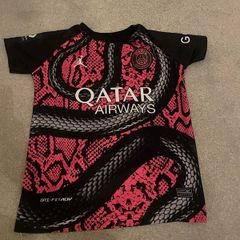 PSG Pink and Black Jersey