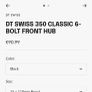 MTB - DT Swiss 350 Classic rear and front hub Image 10