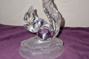 Crystal Squirrel statue