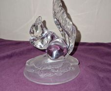 Crystal Squirrel statue