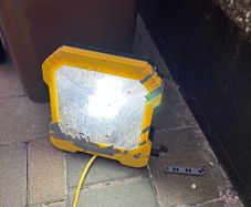 110v site light
