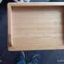 side oak table ,   2 tier Image 4