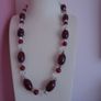 Long necklace,Jewellery,Red necklace Image 4