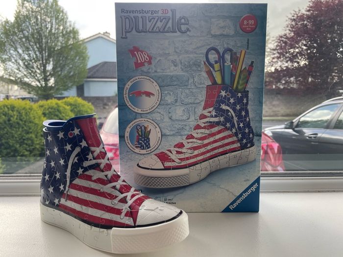 Ravensburger 3D Puzzle in style of high top runner