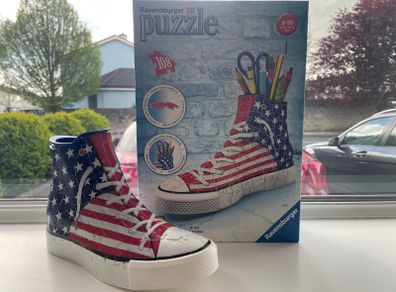 Ravensburger 3D Puzzle in style of high top runner