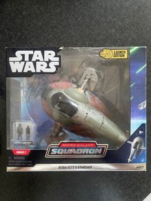 Star Wars Micro Galaxy Squadron Boba Fetts Starship Boxed Slave 1