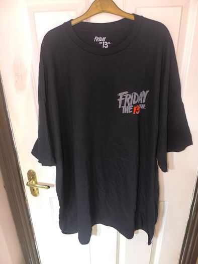 Friday the 13th t shirt size 4XL