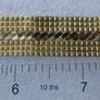 Vintage 1970's 18ct Gold Plated  Mesh Bracelet Textured Stripe Design Image 8
