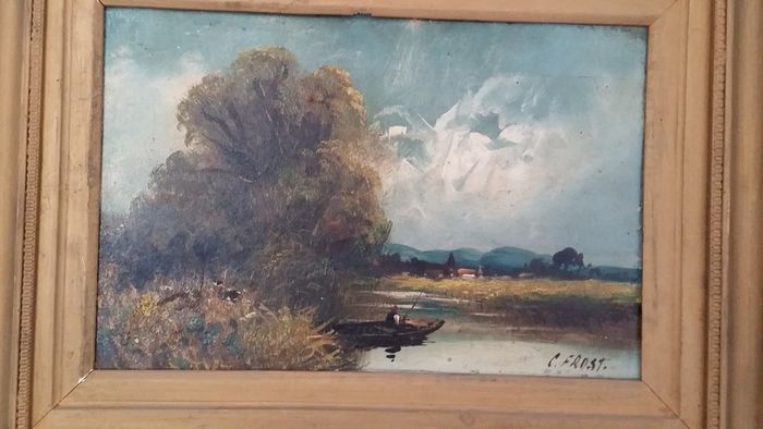 George Frost oil on canvas - circa 1818