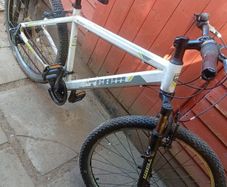 mans bicycle