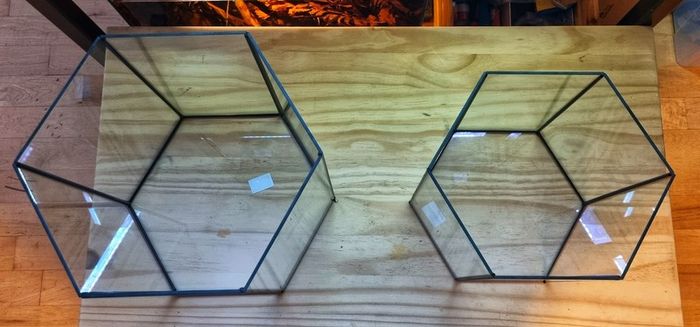 Hexagonal Aquarium 17l