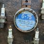 vintage sparkplug display board Image 7