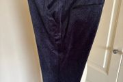 Dressy Yaya velour navy trousers size 14