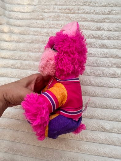 Scruff-A-Luvs Pink Puppy Dog Soft Plush approx. 23 cm. Used Dirty Please see photos