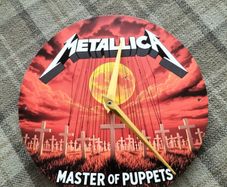 Metallica clock