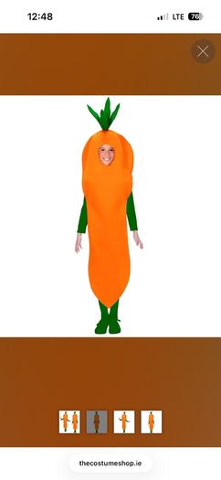 Carrot Costume - Kids