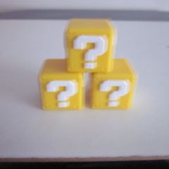 Super Mario Three  Movie Mini Figures 3cm
