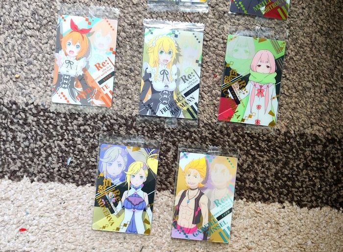 Re:Zero - Life in a Different World From Zero Anime Cards Manga Japan Original Bandai