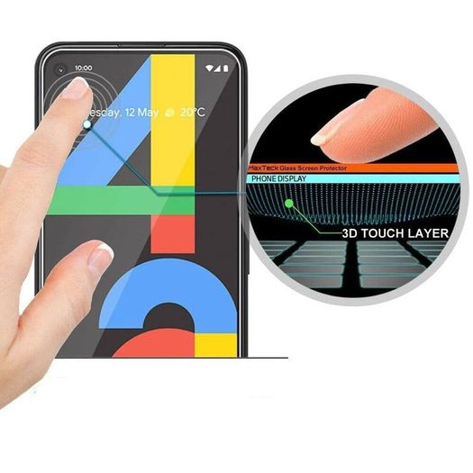 For Google Pixel 4a Tempered Glass Premium Screen Protector Guard Film - FHT007GPT