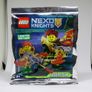 LEGO Nexo Knights Aaron Minifigure Foil Pack Polybag Limited Edition Brand New Sealed Image 2