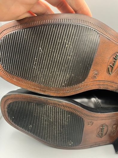 Mens Clarks Smart Loafer Style Slip On Formal Shoes Sz UK 7.5 EU 41.5
