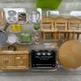 Sylvanian Families Country kitchen set with grey cat Damaged Box Please see pictures Image 7