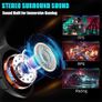 FREE EXPRESS SHIPPING Headset Stereo Surround Sound Gaming Headphones with Breathing RGB Light & Adjustable Mic for PS4 PS5 PC Xbox One Laptop Mac Image 2