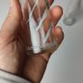 385 - Set of 2 Vintage Collectible Decorative Clear Glass Cantrell and Cochrane Mineral Bottles Image 6