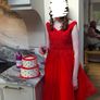 red confirmation dress Image 9