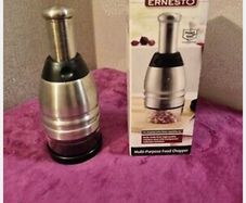 Ernesto Stainless Steel Multi Purpose Manual Food Chopper