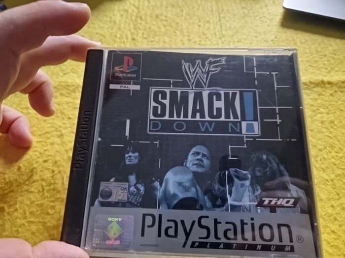 Smack Down PlayStation1 Ps1 PlayStation2 Ps2 Games Original