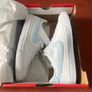 Nike Court Legacy Shoes White Blue Tint Kids Image 6