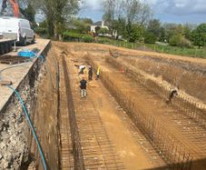Shuttering farm sheds north and south