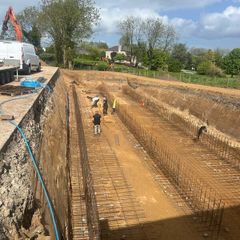 Shuttering farm sheds north and south