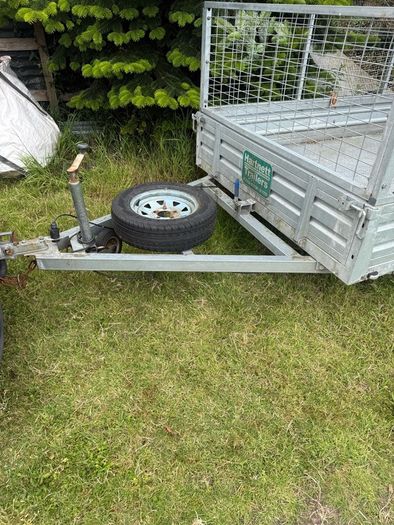 Hartnett 8x5 Heavy Duty Galvanised Mesh Trailer
