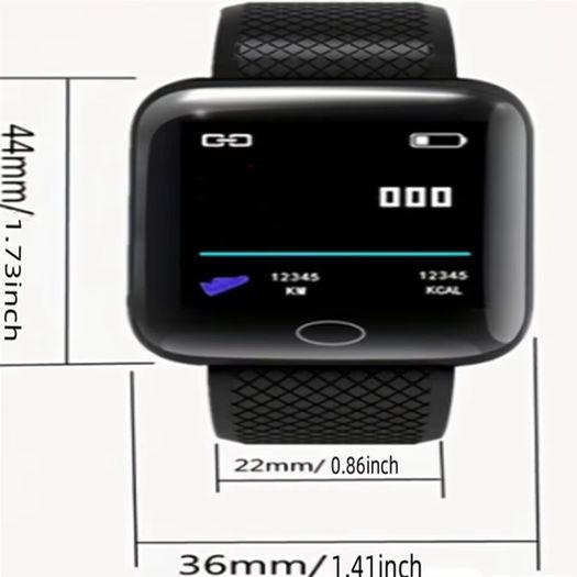 Multifunction Smart Watch Kid Men Woman Message Remind Music Control Sport Step Calories 116 Smartwatch Alarm Clock