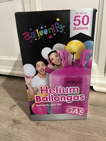 Helium Balloon gas