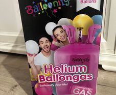 Helium Balloon gas