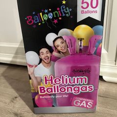 Helium Balloon gas
