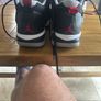 Size 10uk jordan flight black Image 5